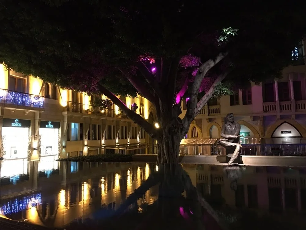 A beautiful night in Downtown Beirut